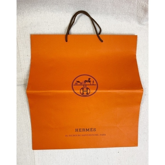 Hermès large shopping bag 16.25x18x6.5 - Picture 1 of 6